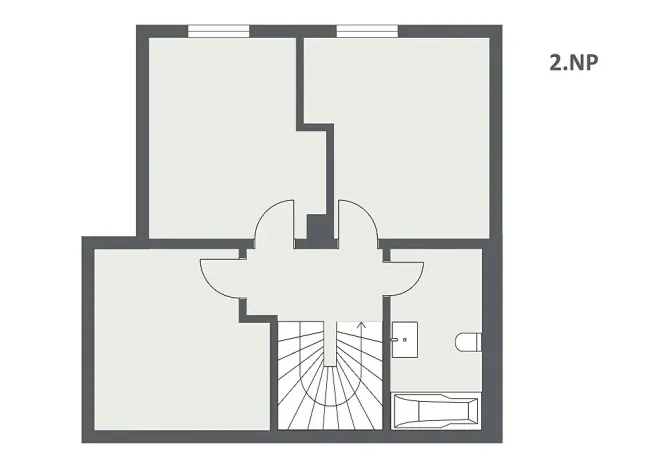 Prodej rodinného domu, Milovice, Zahradní, 95 m2