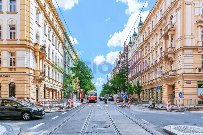 Prodej bytu 1+kk, Praha - Vinohrady, Chodská, 69 m2