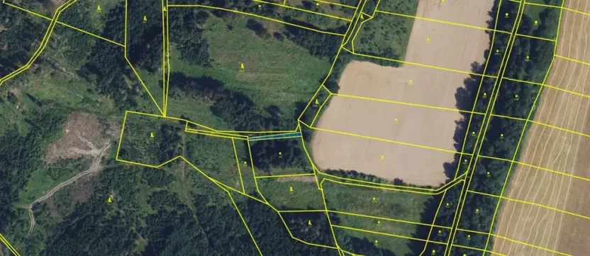Prodej louky, Městečko Trnávka - Lázy, 1410 m2