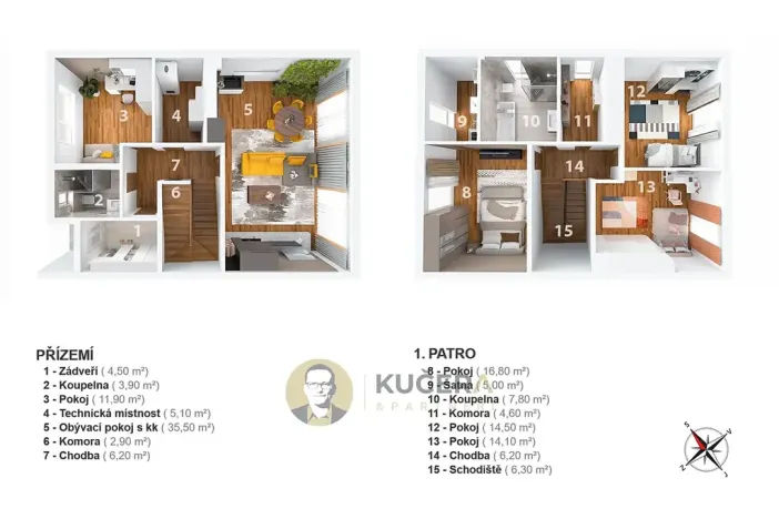 Prodej bytu 5+kk, Nemyslovice, 145 m2