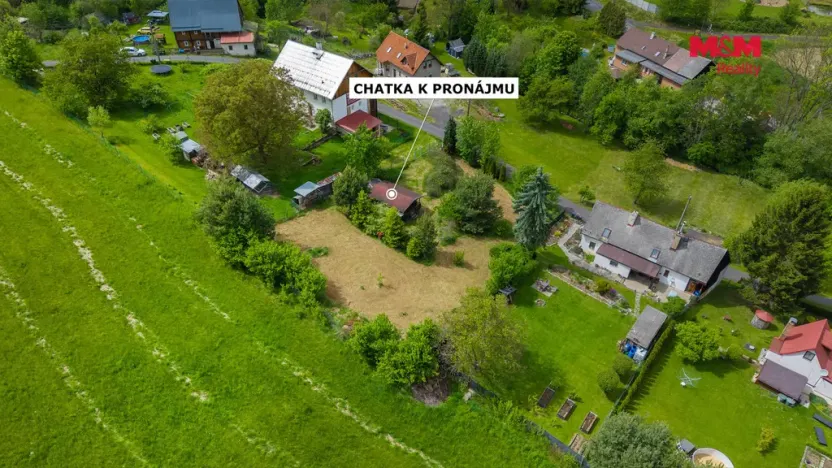 Pronájem zahrady, Huntířov, 1157 m2