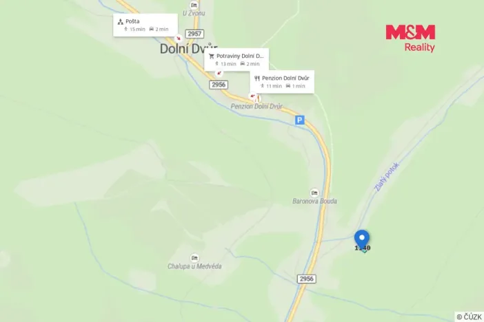 Prodej pozemku pro bydlení, Dolní Dvůr, 9366 m2