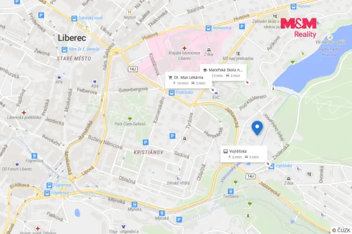 Pronájem rodinného domu, Liberec - Liberec V-Kristiánov, Josefinino údolí, 140 m2