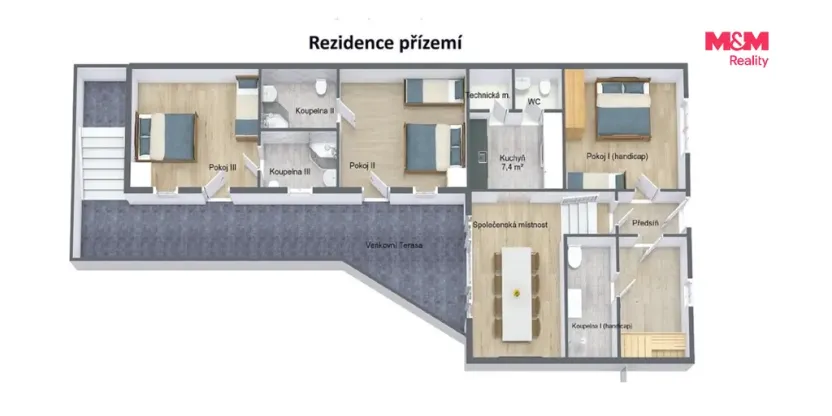 Prodej rodinného domu, Kobylí, 350 m2