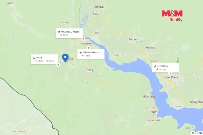 Prodej ubytování, Nová Pec - Láz, 272 m2