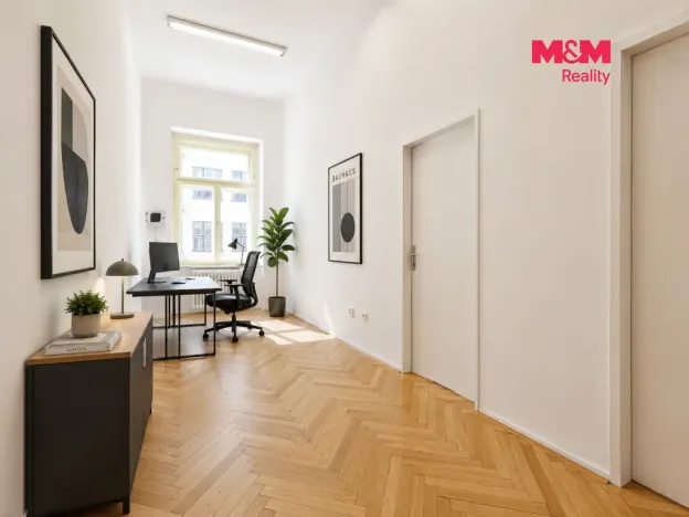 Pronájem kanceláře, Praha - Vinohrady, náměstí Míru, 92 m2