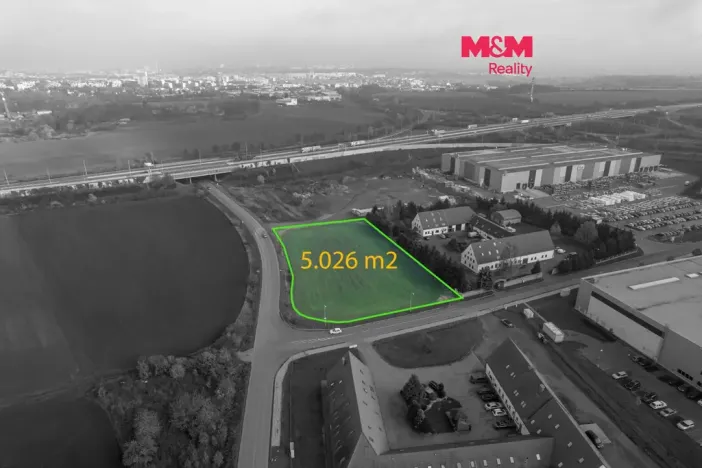 Prodej komerčního pozemku, Olomouc - Slavonín, 5026 m2