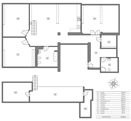 Prodej bytu 4+kk, Praha - Vršovice, Amurská, 175 m2
