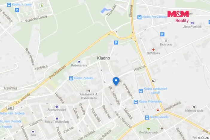 Pronájem komerční nemovitosti, Kladno, náměstí starosty Pavla, 34 m2