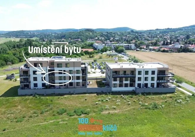 Pronájem bytu 2+kk, Praha - Lipence, Oddechová, 48 m2