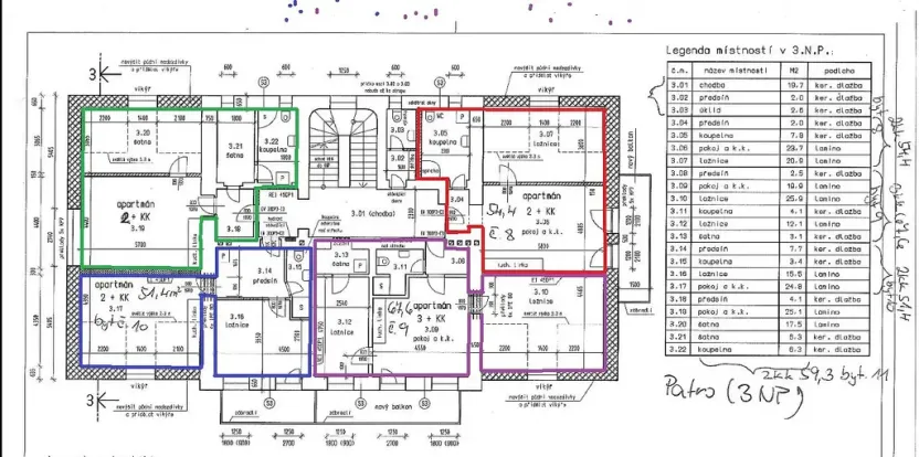 Pronájem bytu 3+kk, Peruc, U Koupaliště, 68 m2