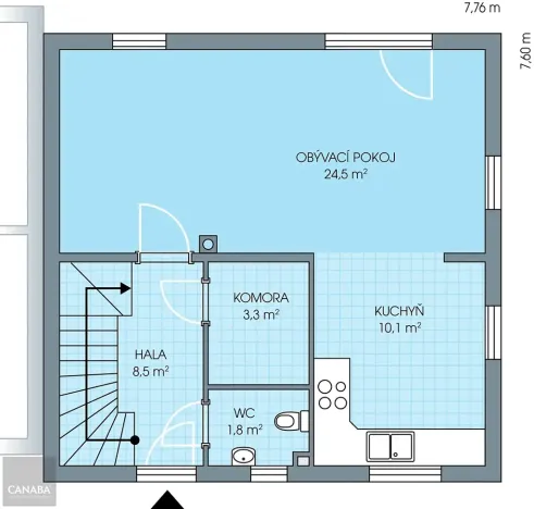 Prodej rodinného domu, Nehvizdy, 96 m2