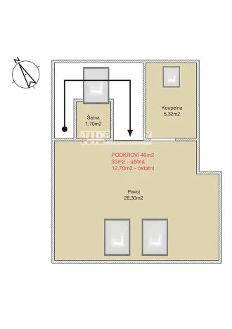 Prodej vícegeneračního domu, Rosice, U Sýpky, 360 m2