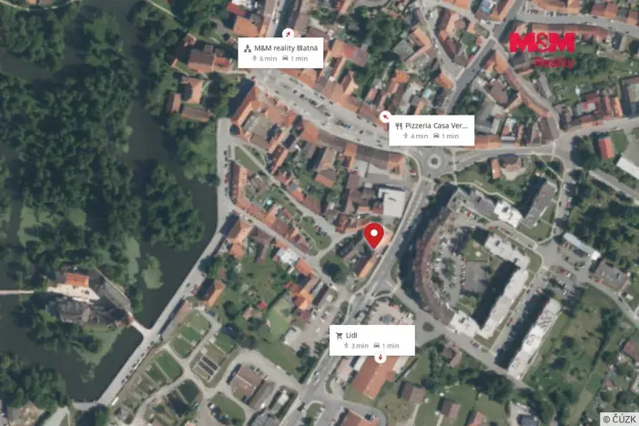 Pronájem kanceláře, Blatná, Pivovarská, 42 m2