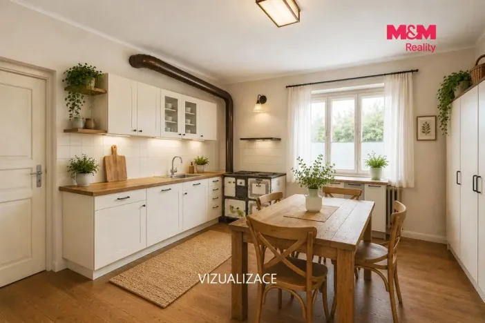 Prodej zemědělské usedlosti, Černovice - Benešov, 265 m2