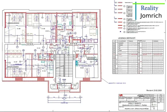 Pronájem bytu 1+kk, Liberec, Moskevská, 40 m2
