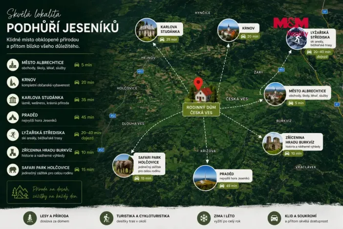 Prodej rodinného domu, Město Albrechtice - Česká Ves, 142 m2