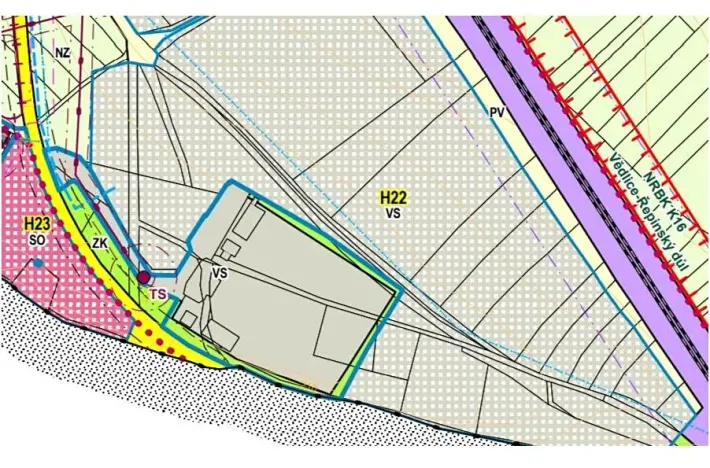 Prodej komerčního pozemku, Štětí, 9546 m2