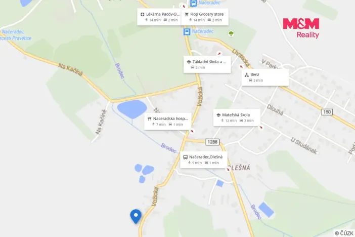Pronájem rodinného domu, Načeradec, Vožická, 113 m2