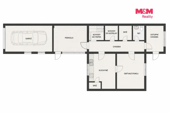Prodej rodinného domu, Police, 90 m2