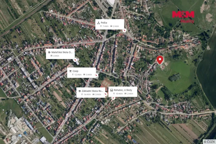 Prodej zahrady, Rohatec, 249 m2