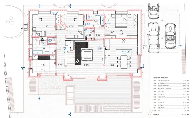 Prodej rodinného domu, Valtice, Modřínová, 264 m2