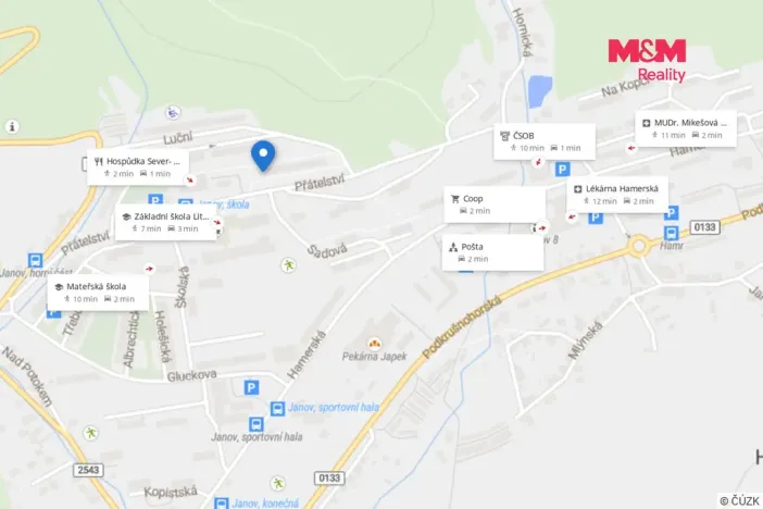 Prodej bytu 4+1, Litvínov - Janov, Luční, 80 m2