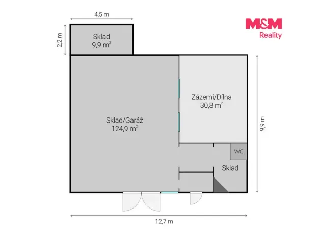Prodej garáže, Březová nad Svitavou, 135 m2