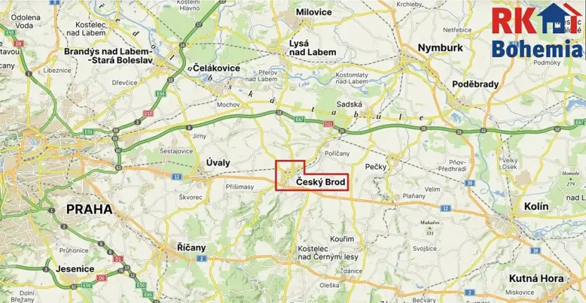 Prodej pozemku pro bydlení, Český Brod, Na Bělidle, 889 m2