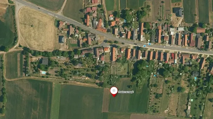 Prodej zahrady, Cítov, 958 m2