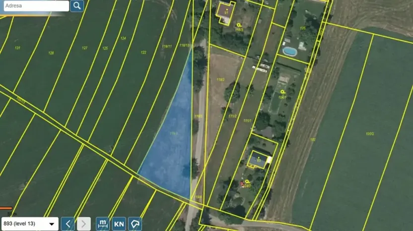 Prodej pozemku pro bydlení, Hořice, 1411 m2