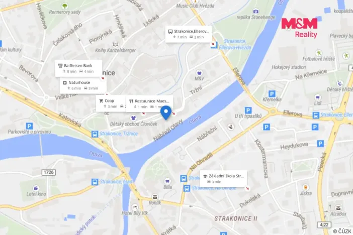 Pronájem bytu 2+kk, Strakonice - Strakonice I, Palackého náměstí, 55 m2