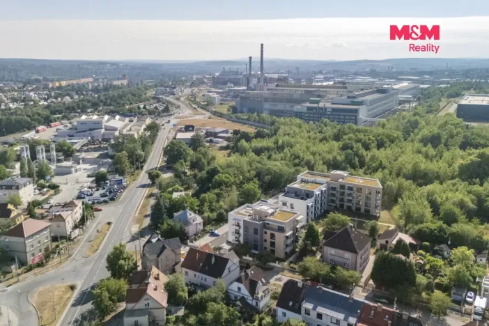 Pronájem bytu 1+kk, Plzeň - Skvrňany, Na Průhonu, 40 m2