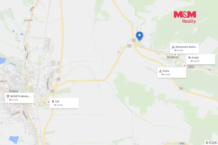 Prodej zemědělského objektu, Koclířov, 1050 m2