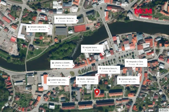 Prodej bytu 3+kk, Ledeč nad Sázavou, Jaroslava Haška, 77 m2