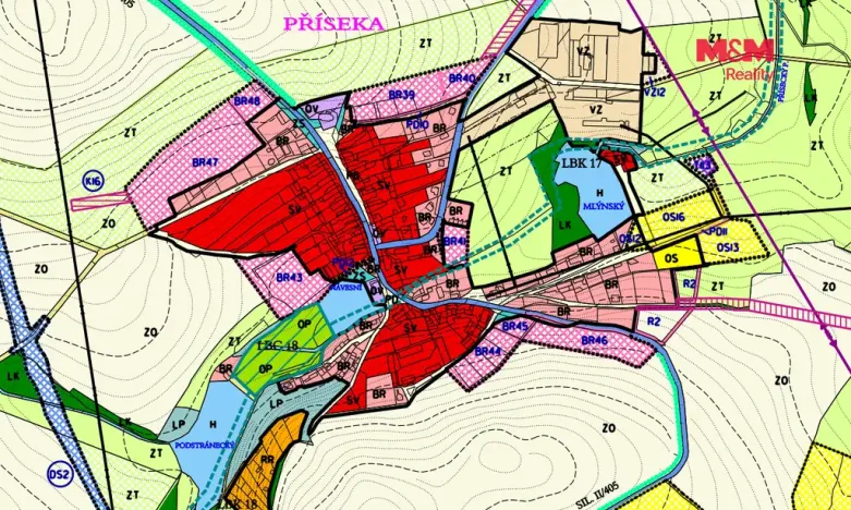 Prodej pozemku pro bydlení, Brtnice - Příseka, 980 m2