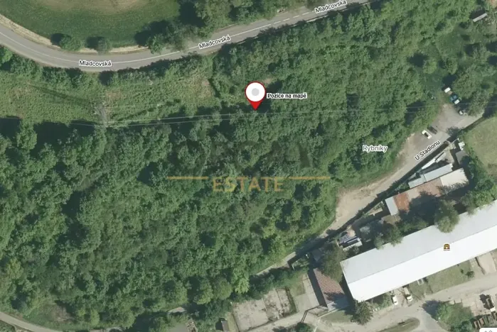Prodej podílu pozemku, Zlín, 1165 m2