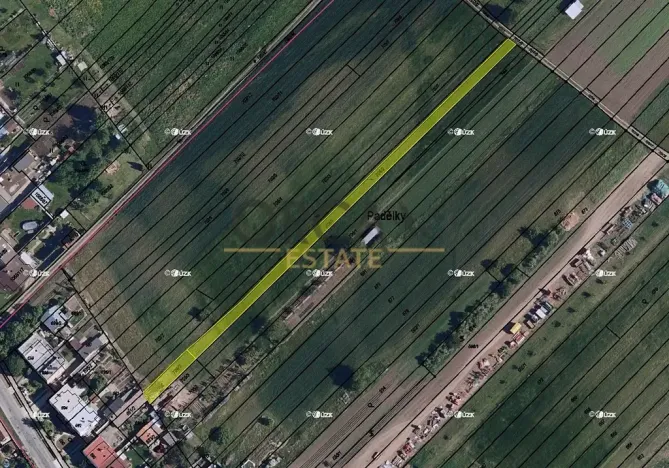Prodej zahrady, Přísnotice, 1058 m2