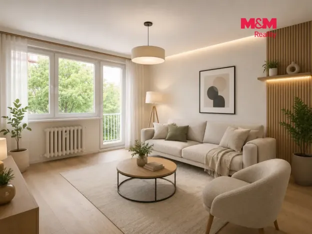 Prodej bytu 1+1, Orlová - Lutyně, Masarykova třída, 36 m2