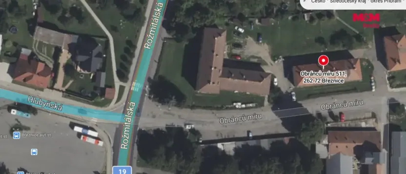 Pronájem bytu 2+1, Březnice, Obránců míru, 64 m2