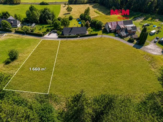 Prodej pozemku pro bydlení, Mostek, 1660 m2