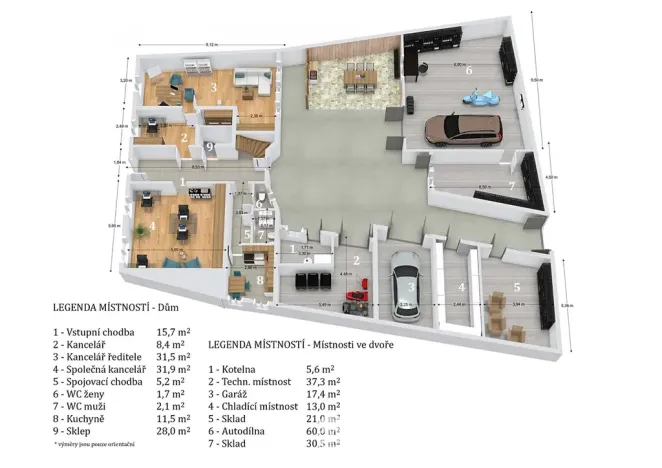 Prodej rodinného domu, Cetkovice, Velká Strana, 464 m2