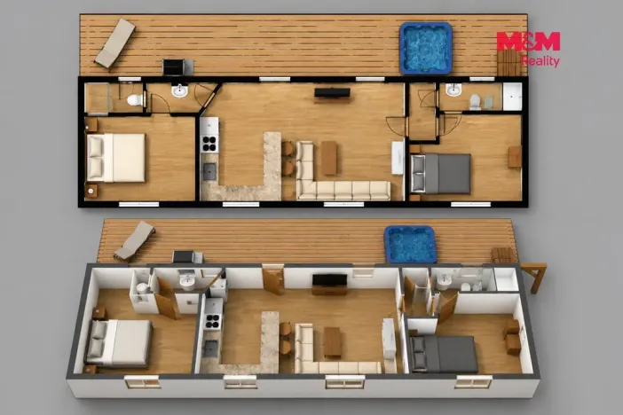 Prodej pozemku pro bydlení, Nepoměřice, 923 m2