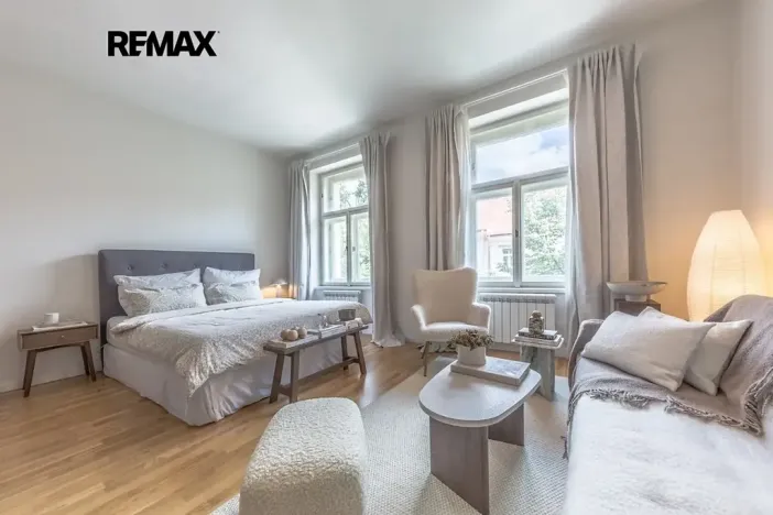 Prodej bytu 1+kk, Praha - Karlín, Vítkova, 36 m2