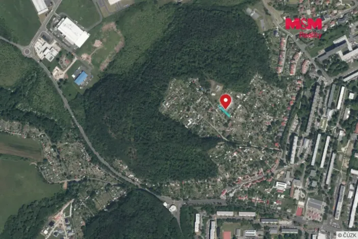 Prodej zahrady, Kadaň, Zahradní, 515 m2