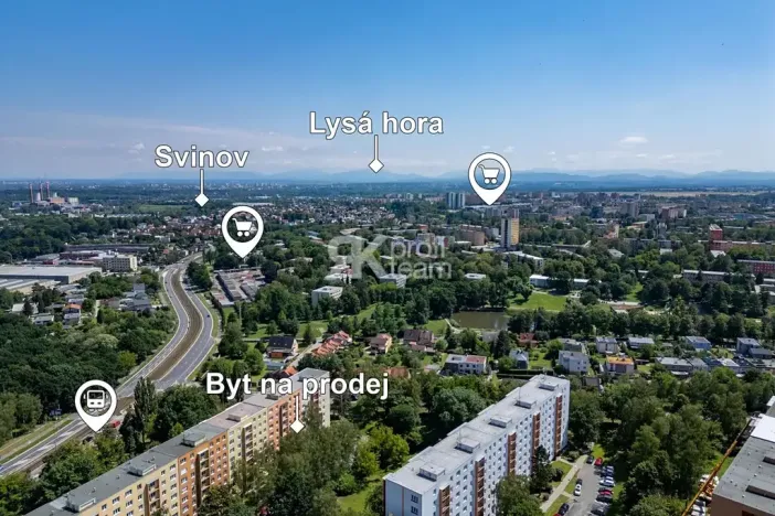 Prodej bytu 3+kk, Ostrava, Kosmická, 68 m2