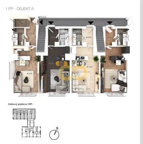 Prodej bytu 1+kk, Nové Hutě, 36 m2
