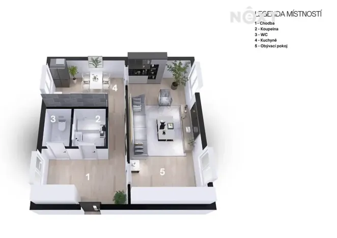 Prodej bytu 1+1, Havířov, Okrajová, 35 m2