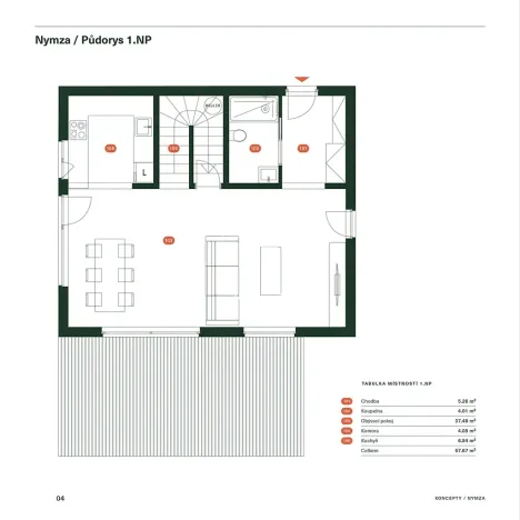 Prodej rodinného domu, Libeř, 106 m2