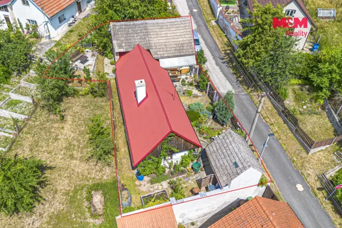 Prodej chalupy, Týnec nad Labem - Lžovice, 68 m2